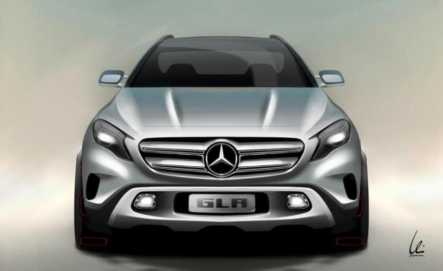  Mercedes-Benz GLA-Class Concept 2013 года  (фото 2 из 13)